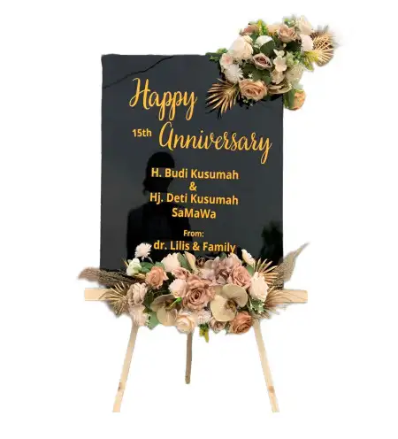 Papan Bunga Akrilik Rumbai Pesisir