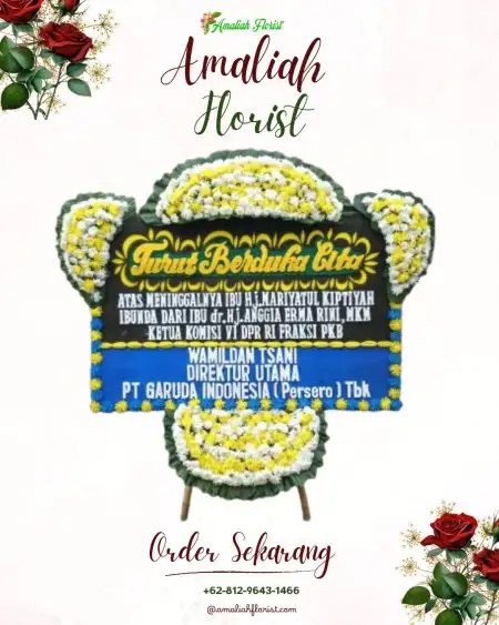 Papan Bunga Duka Rumbai Pesisir